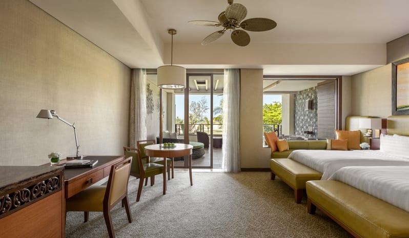 Shangri-La_s Rasa Ria Resort and Spa - Ocean Wing Jr Suite Garden Twin